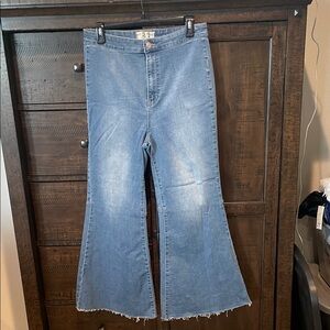 We The Free Light Blue Flare Jeans